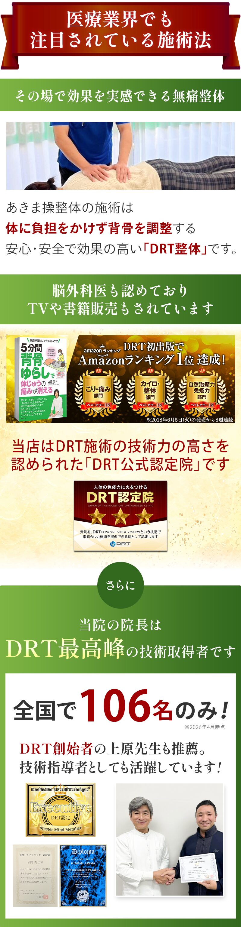注目されている施術法