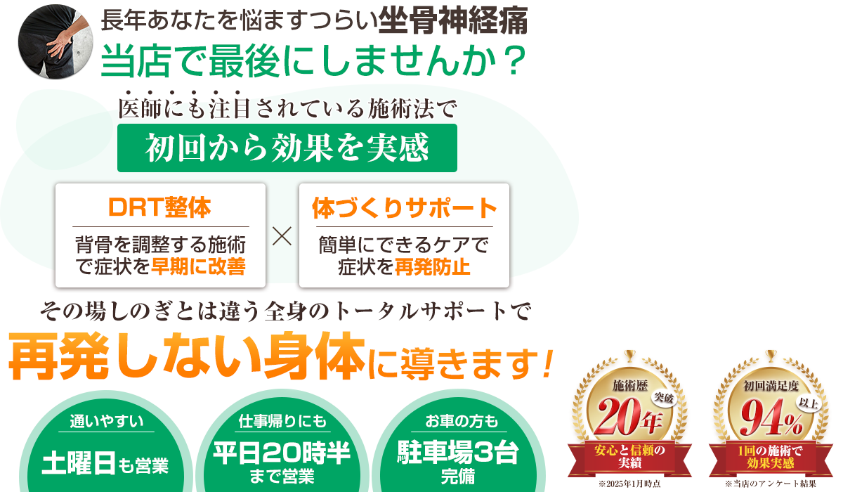 TOP：坐骨神経痛