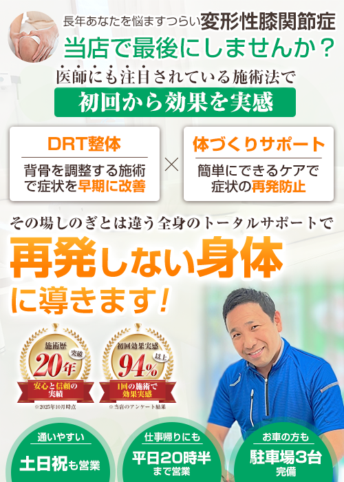 TOP：変形性膝関節症